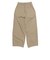 125R3141100　W Tuck Pants　BEIGE　695079-0002