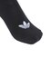 JV7399　U LINER SOCKS 3P　BLACK/WHITE　698597-0001