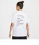 II0451　W SS TEE GCEL　100WHT　700434-0002