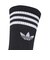 JV7402　U 3ST CREW SOCKS 3P　BLACK/WHITE　698599-0001