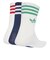 JV7408　U 3ST CREW SOCKS 3P　WTRD/IDG/WTGR　698603-0001