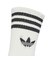 JV7401　U 3ST CREW SOCKS 3P　WHITE/BLACK　698598-0001