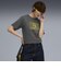 634132　W GRAPHIC KITTEN RELAXED TEE　44DUSKY GRAY　699636-0002