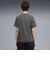 634132　W GRAPHIC KITTEN RELAXED TEE　44DUSKY GRAY　699636-0002