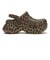 211624-2LD　BAE ANIMAL CLOG　LEOPARD　695418-0001