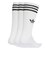 JV7416　U 3ST HIGH SOCKS 3P　WHITE/BLACK　698605-0001