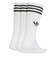 JV7416　U 3ST HIGH SOCKS 3P　WHITE/BLACK　698605-0001