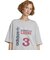 JW0193　W LIONS BYFR TEE　MGREYHEATHER　698631-0001