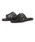 JE-33A　RHINESTONE SANDALS　BLACK　700834-0001