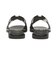 JE-33A　RHINESTONE SANDALS　BLACK　700834-0001