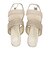 JE-5103A　DOUBLE BELT SANDALS 4.5　GOLD　700832-0003