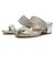 JE-5103A　DOUBLE BELT SANDALS 4.5　SILVER　700832-0002