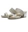 JE-5103A　DOUBLE BELT SANDALS 4.5　SILVER　700832-0002