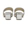 JE-5103A　DOUBLE BELT SANDALS 4.5　SILVER　700832-0002