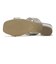 JE-5103A　DOUBLE BELT SANDALS 4.5　SILVER　700832-0002