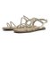 JE-64A　BIJOU STRAP SANDALS　SILVER　700833-0002