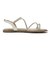 JE-64A　BIJOU STRAP SANDALS　SILVER　700833-0002