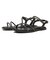 JE-64A　BIJOU STRAP SANDALS　BLACK　700833-0001