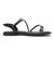 JE-64A　BIJOU STRAP SANDALS　BLACK　700833-0001