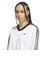JV9740　W JACQUARD LS TOP　WHITE/BLACK　698625-0001