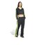 JV9737　W JACQUARD LS TOP　BLK/SGREEN　698624-0001