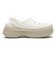 211355-0WV　CLASSIC STACKED CLOG　CHALK　695417-0001
