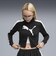 634052　W F.PUMA.ARCHIVE T7 CR T JKT　01BK/WH　699633-0001