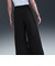 IH8509　W WIDE LEG WVN PANT　010BLK/SAIL　700432-0001