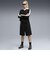 633963　W T7 RELAXED LONG SLEEVE POLO　01BK　699622-0001