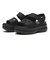 211755-001　SOHO Y STRAP SANDAL　BLACK　701109-0001