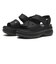 211755-001　SOHO Y STRAP SANDAL　BLACK　701109-0001