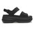 211755-001　SOHO Y STRAP SANDAL　BLACK　701109-0001
