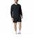 6007849　M PERFORMANCE COTTON LS T　001BLK　701410-0001