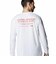 6007833　M HW LOGO GRAPHIC LS T　100WHT　701409-0002