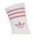 JX5205　W GLT CREW SOCK 2P　PINK/WHIT　698457-0001