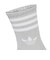 JX5204　W GLT CREW SOCK 2P　SIL/WHT　698456-0001