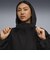 633797　W ROSE OVERSIZED HALF-ZIP　01BK　699612-0001