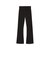 635156　W ROSE SLIM PINTUCK FLARE　01BK　699643-0001