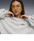 633803　W ROSE OVERSIZED CREW TR　10LIGHT GRAY　699615-0002
