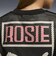 633804　W ROSE RELAXED MESH TOP　01BK　699616-0001