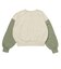 125R3041000　W Color Scheme Cropped SWT　NATURAL　695078-0001