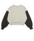 125R3041000　W Color Scheme Cropped SWT　TOP GRY　695078-0002