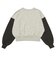 125R3041000　W Color Scheme Cropped SWT　TOP GRY　695078-0002