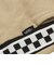 125R3142600　W Checker PANTS　BEIGE　695068-0002