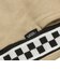 125R3142600　W Checker PANTS　BEIGE　695068-0002