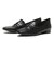JE80263　HEEL LOAFER 2　BLACK　702828-0001
