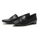 JE80263　HEEL LOAFER 2　BLACK　702828-0001