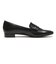 JE80263　HEEL LOAFER 2　BLACK　702828-0001