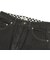 125K3143000　W curvy denim pants　BLACK　701882-0003