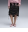 633976　W DARE TO WOVEN MIDI SKIRT　01BK　699625-0001